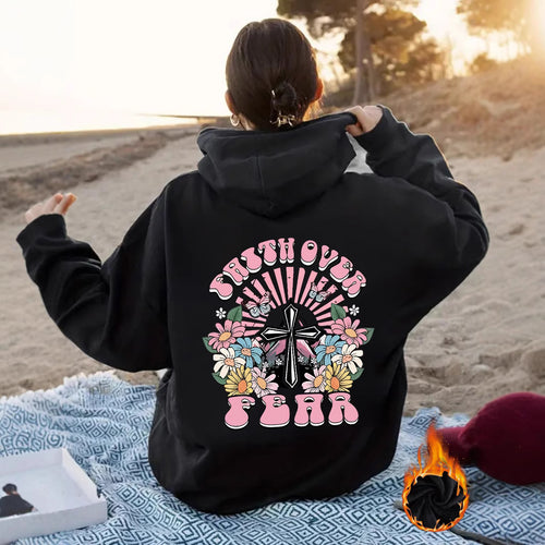 Sweatshirt FAITH OVER FEAR - The Nicole Sinzinkayo Co.