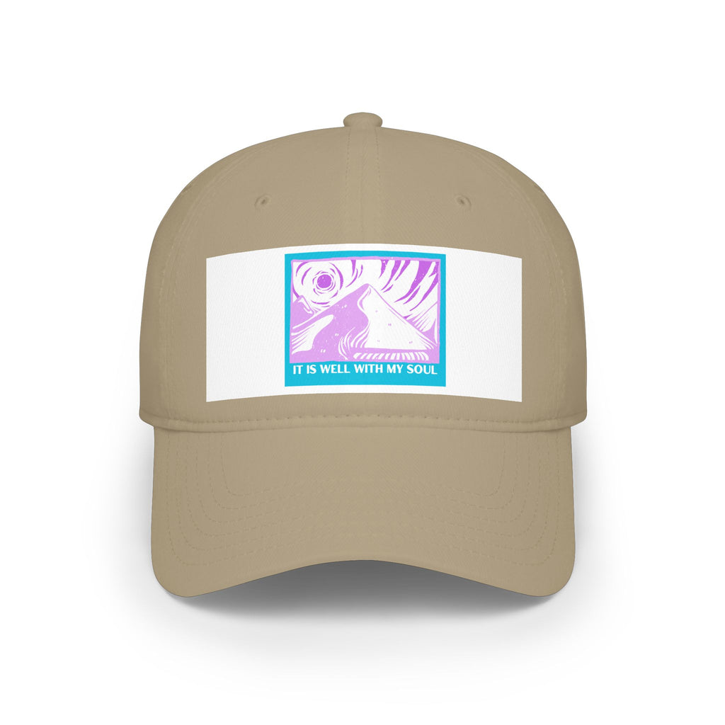 Baseball Cap — 'It Is Well With My Soul' Spiritual Vintage Graphic Hat