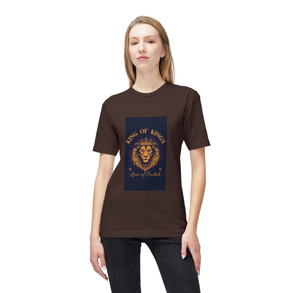 King of Kings Lion T-Shirt – Born of Faith Christian Graphic Tee