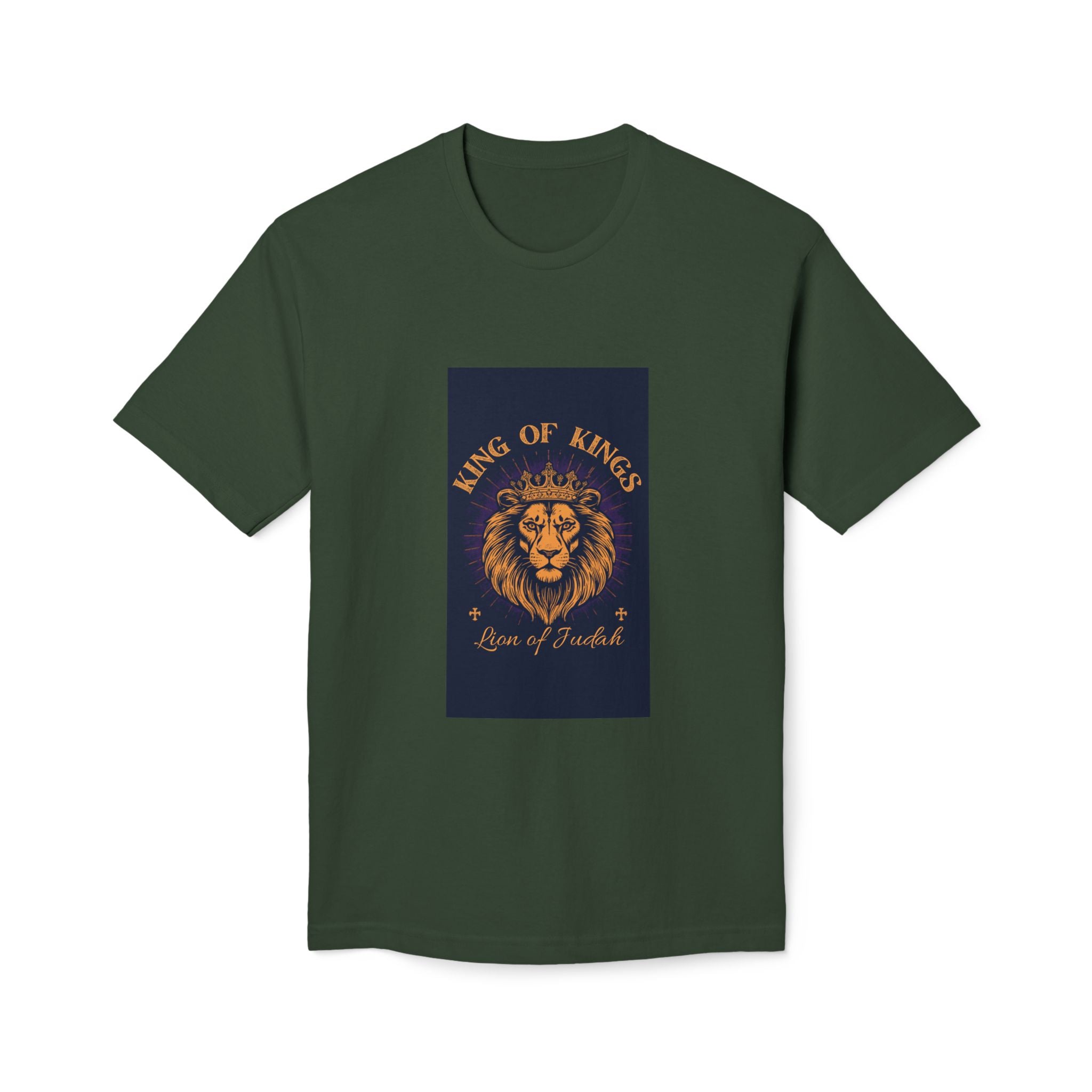 King of Kings Lion T-Shirt – Born of Faith Christian Graphic Tee