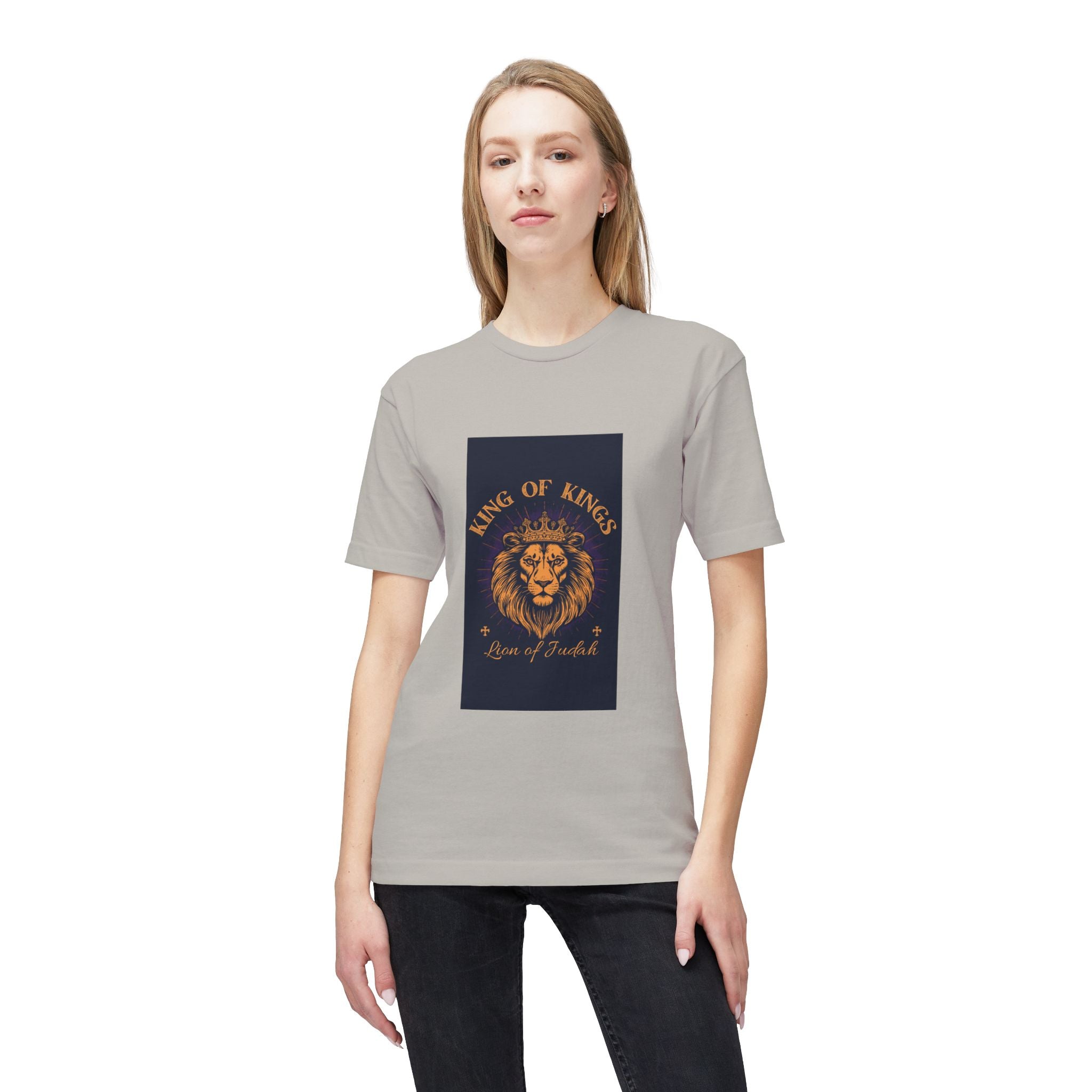 King of Kings Lion T-Shirt – Born of Faith Christian Graphic Tee