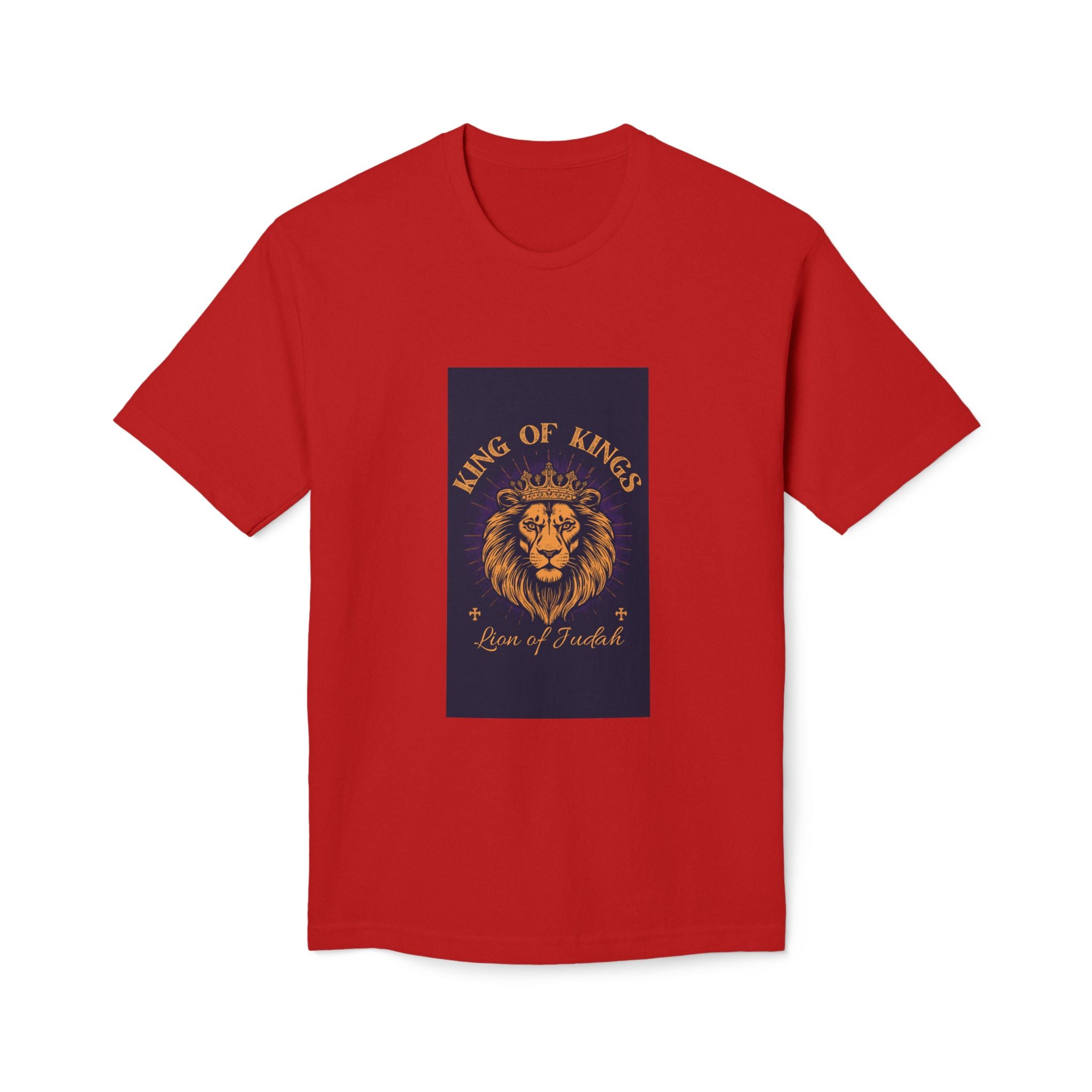 King of Kings Lion T-Shirt – Born of Faith Christian Graphic Tee