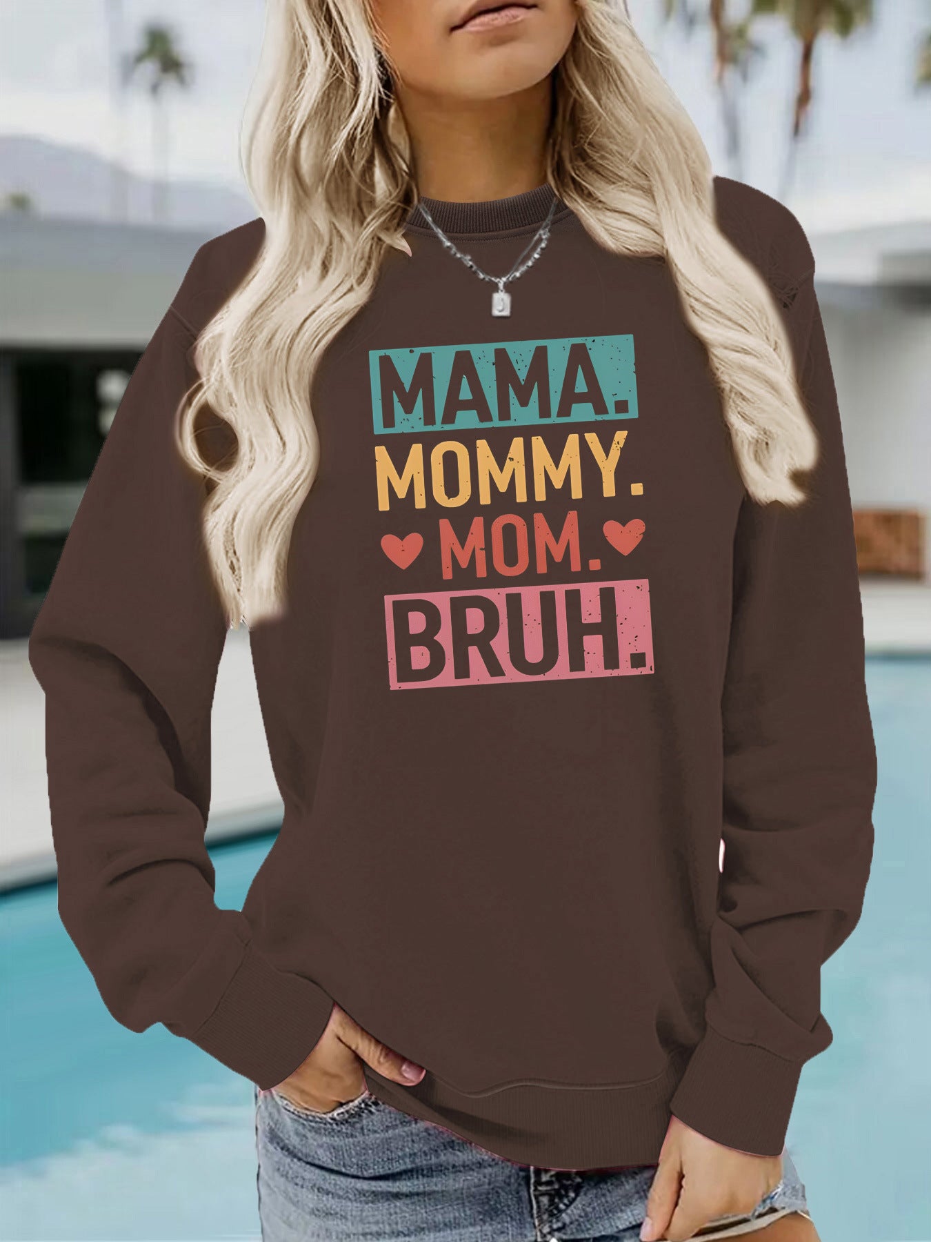 MAMA MOMMY MOM Women's Hoodie