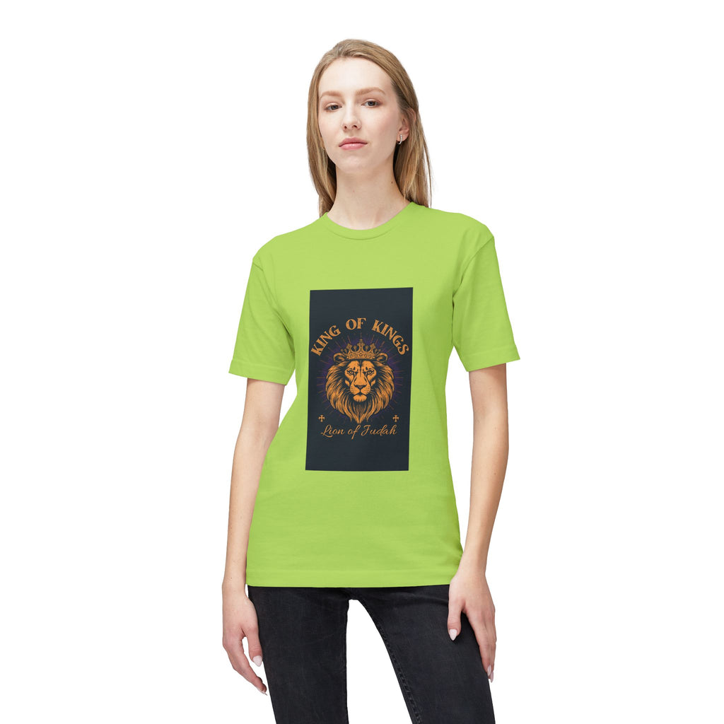 King of Kings Lion T-Shirt – Born of Faith Christian Graphic Tee