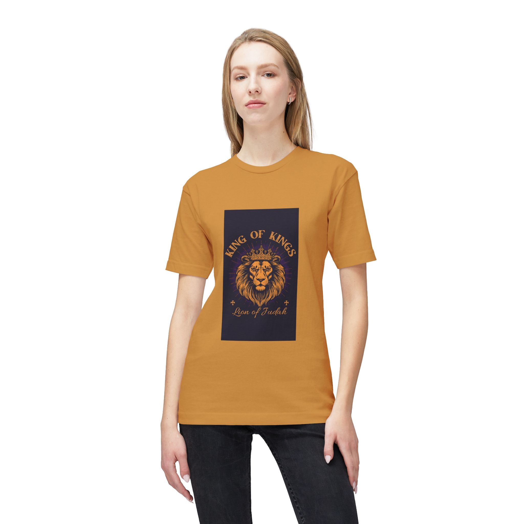 King of Kings Lion T-Shirt – Born of Faith Christian Graphic Tee