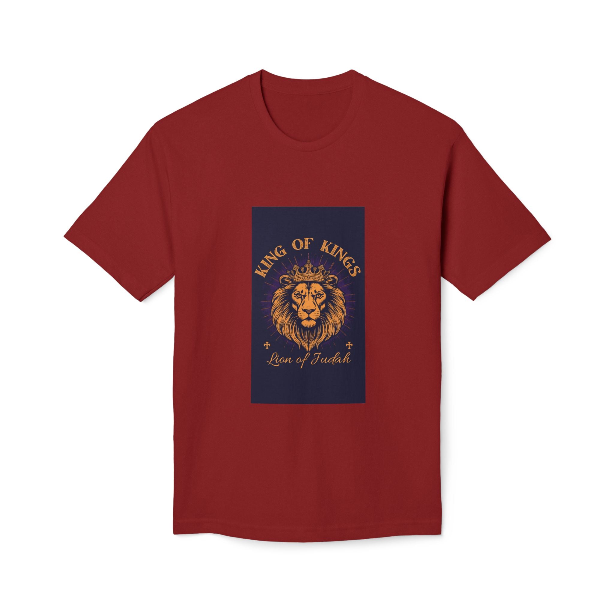 King of Kings Lion T-Shirt – Born of Faith Christian Graphic Tee