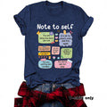 T-shirt self mental health precautions print
