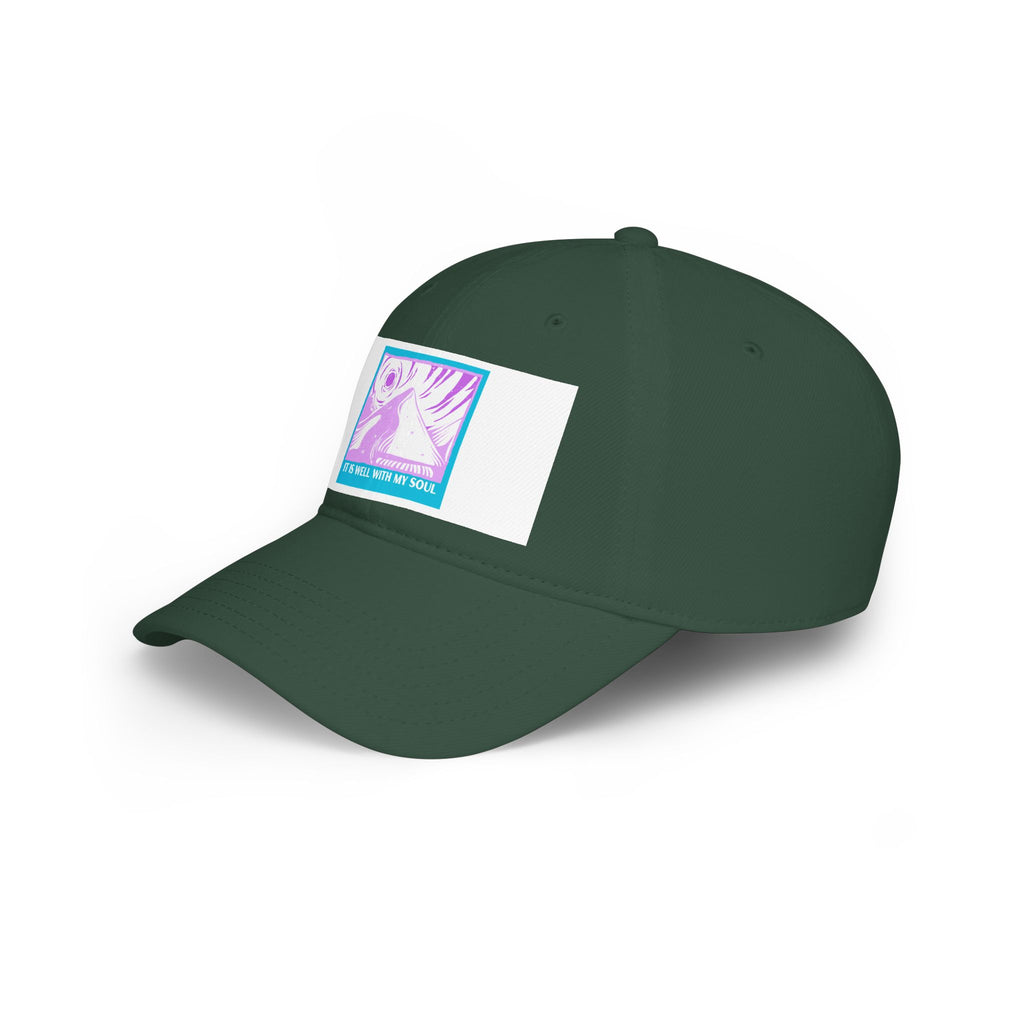 Baseball Cap — 'It Is Well With My Soul' Spiritual Vintage Graphic Hat