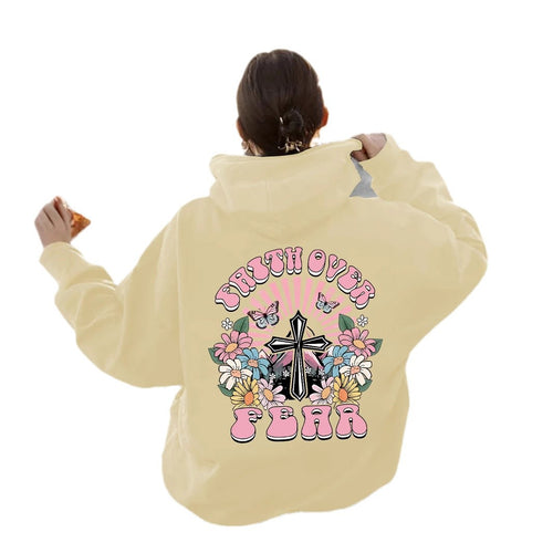 Sweatshirt FAITH OVER FEAR - The Nicole Sinzinkayo Co.