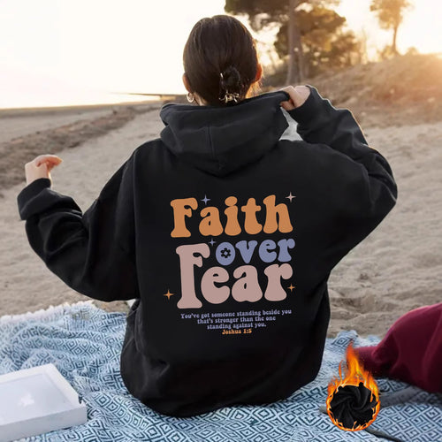 Faith over Fear hoodie - The Nicole Sinzinkayo Co.