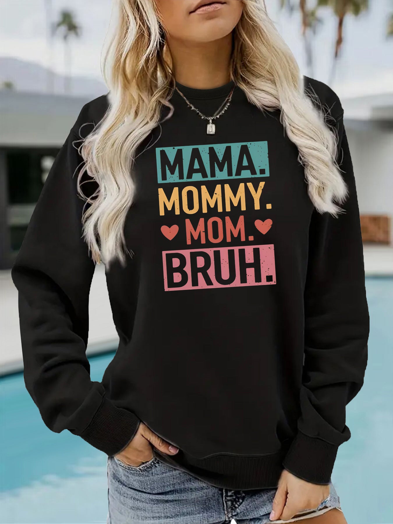 MAMA MOMMY MOM Women's Hoodie