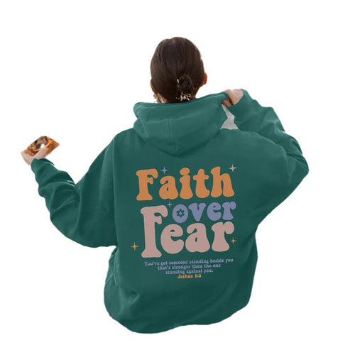 Faith over Fear hoodie - The Nicole Sinzinkayo Co.