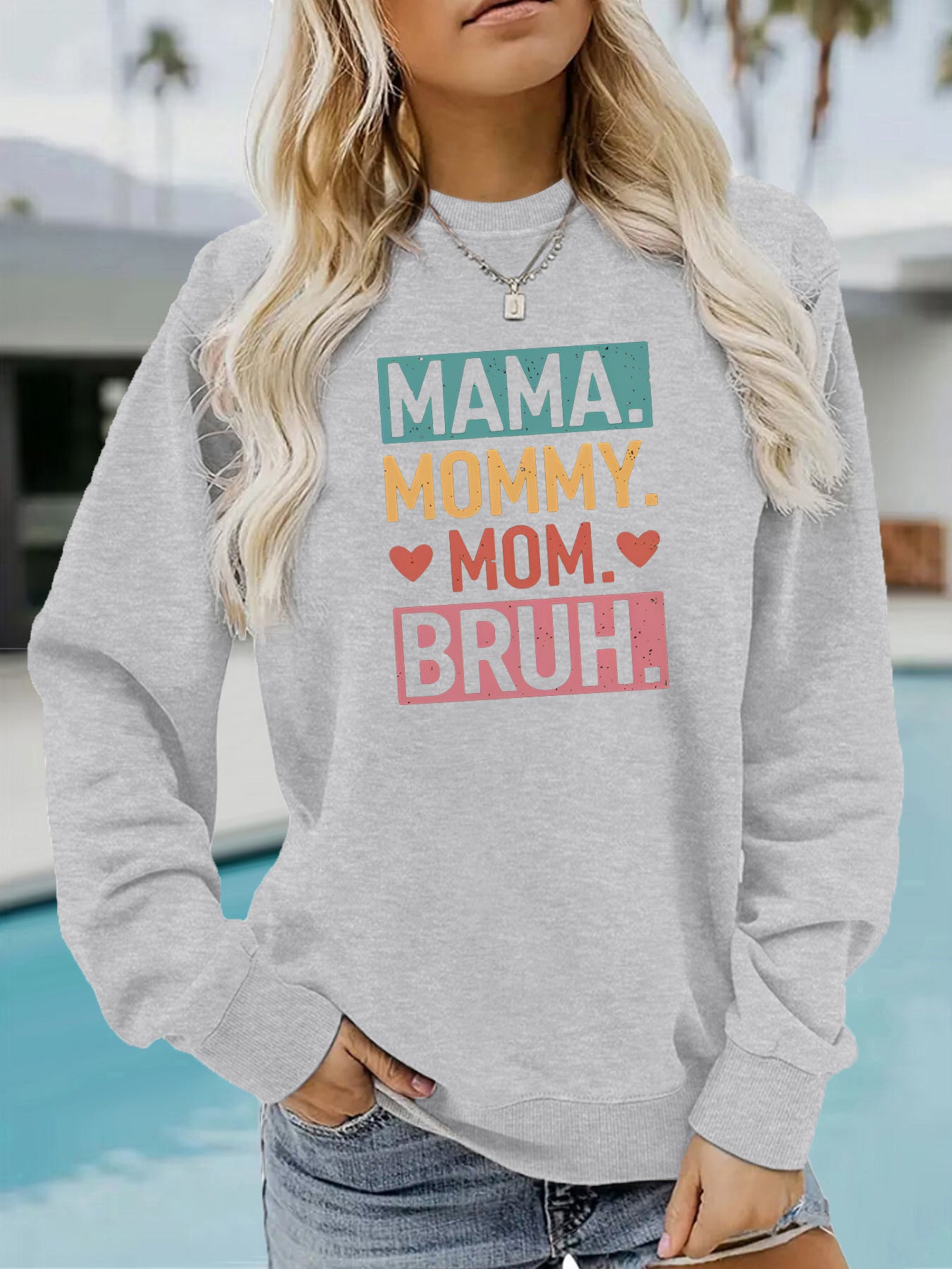 MAMA MOMMY MOM Women's Hoodie