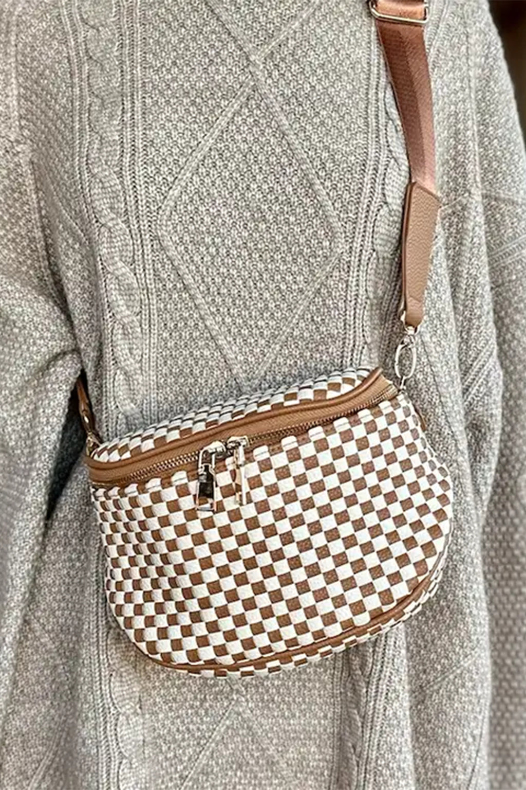 Check-Her-Out Crossbody
